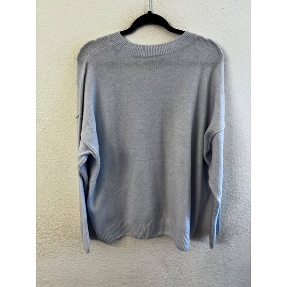 Vince Camuto oversized sky blue sweater women size large - Picture 3 of 7